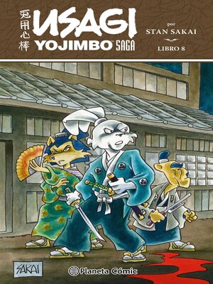 cover image of Usagi Yojimbo Saga 8